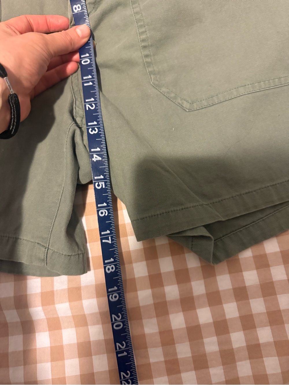 Men’s marine layer shorts size 34 olive - Picture 8 of 8